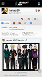 Mobile Screenshot of nanao29.deviantart.com
