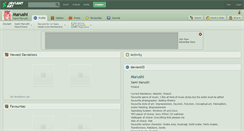Desktop Screenshot of marushi.deviantart.com