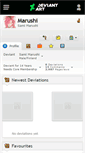 Mobile Screenshot of marushi.deviantart.com
