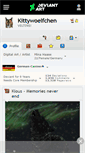Mobile Screenshot of kittywoelfchen.deviantart.com