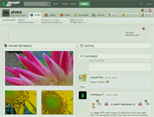 Tablet Screenshot of photos.deviantart.com