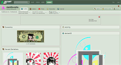 Desktop Screenshot of mentisworks.deviantart.com