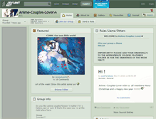 Tablet Screenshot of anime-couples-lover.deviantart.com