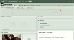 Desktop Screenshot of martyravenue.deviantart.com