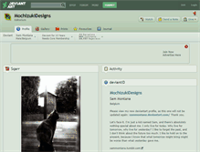 Tablet Screenshot of mochizukidesigns.deviantart.com