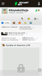 Mobile Screenshot of kitsunekoshojo.deviantart.com
