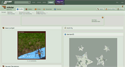 Desktop Screenshot of mikstar.deviantart.com