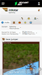 Mobile Screenshot of mikstar.deviantart.com