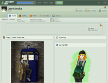 Tablet Screenshot of lauricia-pics.deviantart.com