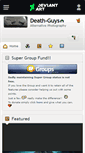 Mobile Screenshot of death-guys.deviantart.com
