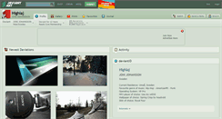Desktop Screenshot of highlaj.deviantart.com