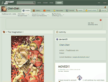 Tablet Screenshot of chiri-chiri.deviantart.com