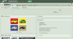 Desktop Screenshot of bobighorus.deviantart.com