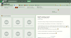 Desktop Screenshot of goldfox20.deviantart.com