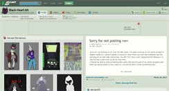 Desktop Screenshot of black-heart-bh.deviantart.com