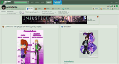 Desktop Screenshot of animefanka.deviantart.com