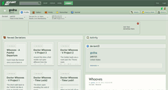 Desktop Screenshot of godna.deviantart.com