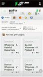 Mobile Screenshot of godna.deviantart.com