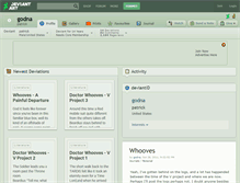 Tablet Screenshot of godna.deviantart.com