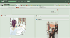Desktop Screenshot of julye-chan.deviantart.com