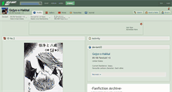 Desktop Screenshot of gojyo-x-hakkai.deviantart.com