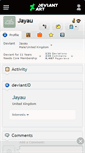 Mobile Screenshot of jayau.deviantart.com