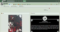 Desktop Screenshot of makkyrae.deviantart.com