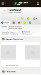 Mobile Screenshot of nessstand.deviantart.com