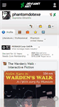 Mobile Screenshot of phantomdotexe.deviantart.com