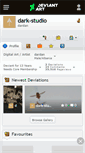 Mobile Screenshot of dark-studio.deviantart.com