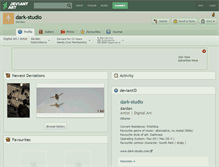 Tablet Screenshot of dark-studio.deviantart.com