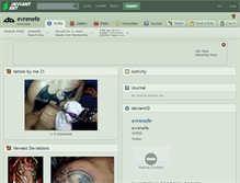Tablet Screenshot of evrenefe.deviantart.com