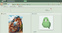 Desktop Screenshot of jujufei.deviantart.com