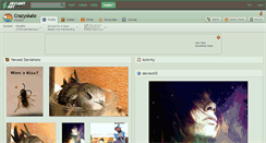 Desktop Screenshot of crazyskate.deviantart.com