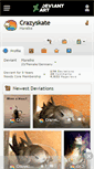 Mobile Screenshot of crazyskate.deviantart.com
