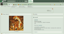 Desktop Screenshot of morwar.deviantart.com