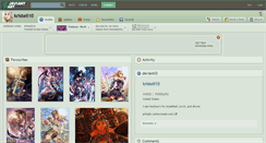 Desktop Screenshot of kristeli10.deviantart.com