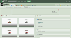 Desktop Screenshot of mattd313.deviantart.com