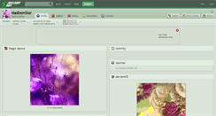 Desktop Screenshot of madisonstar.deviantart.com