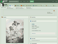 Tablet Screenshot of jrulo.deviantart.com