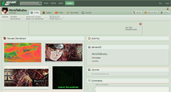 Desktop Screenshot of novataikutsu.deviantart.com