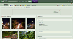 Desktop Screenshot of m44xx.deviantart.com