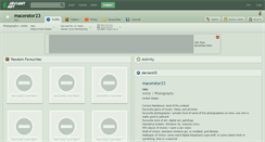 Desktop Screenshot of macerator23.deviantart.com