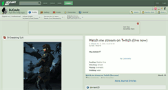 Desktop Screenshot of djcoulz.deviantart.com