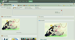 Desktop Screenshot of gino-x-anya.deviantart.com