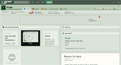 Desktop Screenshot of nurgal.deviantart.com
