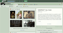 Desktop Screenshot of escafans.deviantart.com