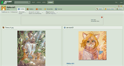 Desktop Screenshot of neko-art.deviantart.com