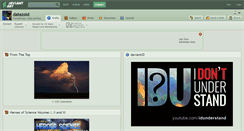 Desktop Screenshot of datazoid.deviantart.com