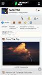 Mobile Screenshot of datazoid.deviantart.com